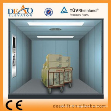 Machine Roomless Freight Elevator with Steel Painted Car Wall